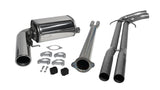 Jetex Performance Exhaust System Volvo S60 AWD Turbo (2000-09) 2.4T/2.5T AWD 01+ 2.50"/63.50mm - 2.00"/50.80mm Half System Stainless Steel (T300 series) Non-Resonated Round 100mm