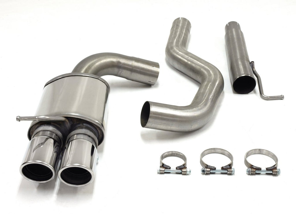 Jetex Performance Exhaust System BMW 318D E90 Saloon/Touring/Coupe/Cabrio 2005-12 2.75"/70.00mm Back Box + Connecting Pipework Stainless Steel (T300 series) Twin Round 80mm