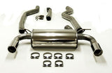 Jetex Performance Exhaust System BMW 320i/328i F30/F31 2.0L Turbo 135kW/181bhp / 180kW/241bhp up to 6/'15 3.00"/76.50mm - 2.50"/63.50mm Half System Stainless Steel (T300 series) Round 100mm L+R