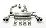 Jetex Performance Exhaust System BMW 420i/428i F32/F33/F36 Cabriolet/Coupe/Gran Coupe (including xDrive) up to 6/'15 3.00"/76.50mm - 2.50"/63.50mm Half System Stainless Steel (T300 series) Twin Round 80mm Quad
