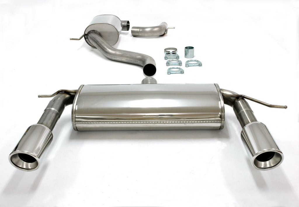 Jetex Performance Exhaust System Seat Leon (1P) TFSI/TSI (06+) 2.0L Turbo/Cupra (+ Cupra R but not for UK 1K variant) 06+ 3.00"/76.50mm Half System Stainless Steel (T300 series) Resonated Round 100mm L+R