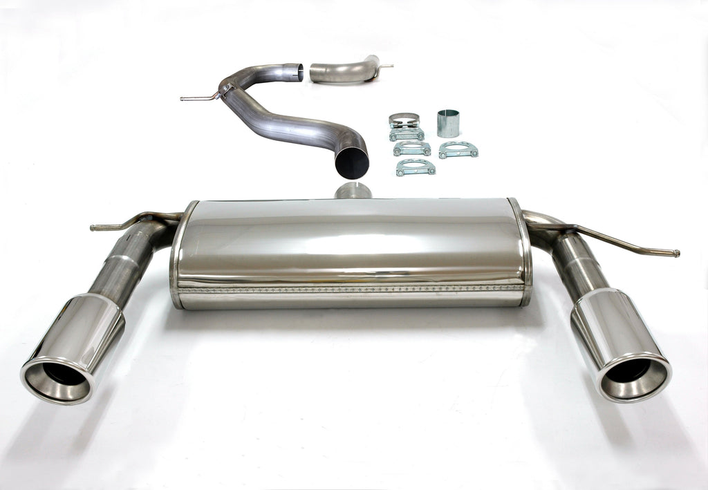 Jetex Performance Exhaust System Seat Leon (1P) TFSI/TSI (06+) 2.0L Turbo/Cupra (+ Cupra R but not for UK 1K variant) 06+ 3.00"/76.50mm Half System Stainless Steel (T300 series) Non-Resonated Round 100mm L+R