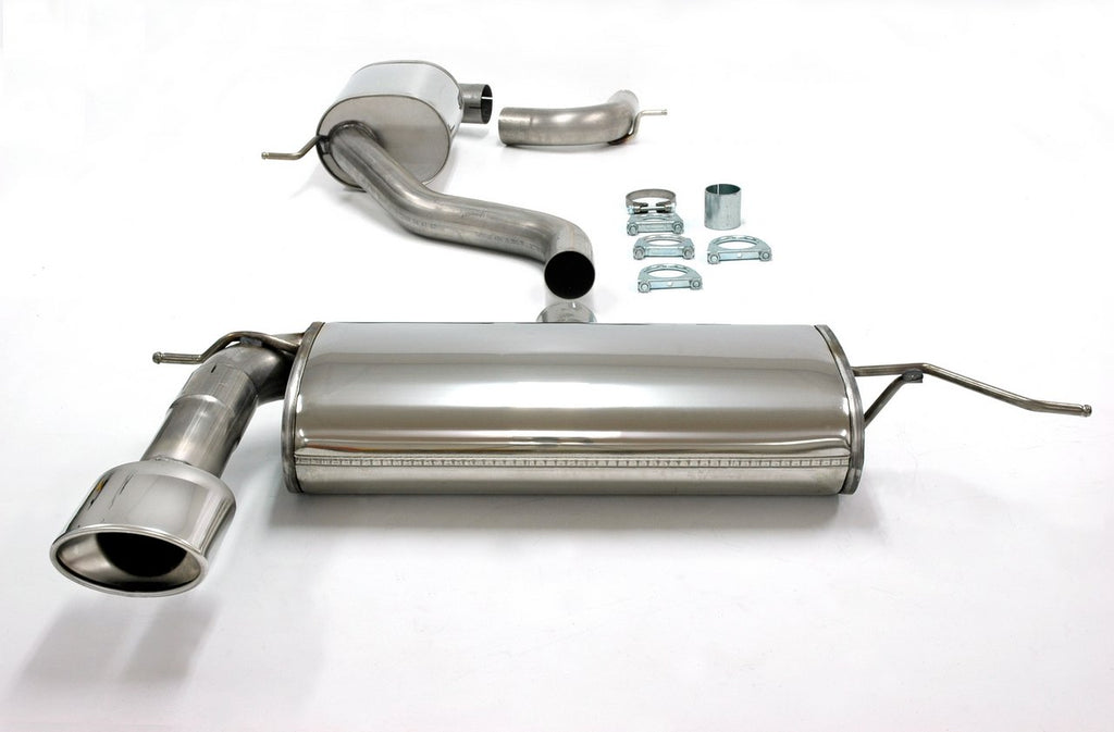 Jetex Performance Exhaust System Seat Leon (1P) TFSI/TSI (06+) 2.0L Turbo/Cupra (+ Cupra R but not for UK 1K variant) 06+ 3.00"/76.50mm Half System Stainless Steel (T300 series) Resonated Oval 90/140mm