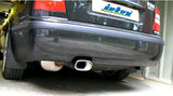 Jetex Performance Exhaust System Skoda Octavia (1U) vRS (02-04) Saloon 1.8i Turbo RS 2002-04 2.50"/63.50mm Half System Stainless Steel (T300 series) Non-Resonated Oval 85/150mm