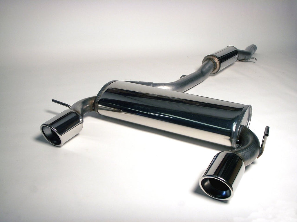 Jetex Performance Exhaust System Audi TT (8N) (99-06) Quattro Coupe/Roadster 1.8T 180/225HP 99+ 2.75"/70.00mm Half System Stainless Steel (T300 series) Resonated Round 100mm L+R