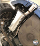 Jetex Performance Exhaust System Audi TT (8N) (99-06) 2WD Coupe/Roadster 1.8T 180bhp 98-6/06 2.50"/63.50mm Half System Stainless Steel (T300 series) Round 100mm