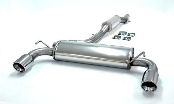 Jetex Performance Exhaust System Volkswagen Golf Mk4 R32 3.2 24V VR6 2001-04 2.75"/70.00mm Half System Stainless Steel (T300 series) Round 100mm L+R