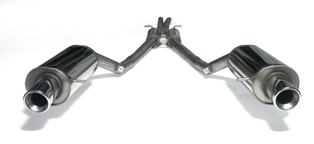 Jetex Performance Exhaust System Audi A6 (C5) Quattro (02+) 2.5TDI/2.7T 02+ 2.50"/63.50mm - 2.00"/50.80mm Half System Stainless Steel (T300 series) Round 100mm L+R