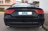 Jetex Performance Exhaust System Audi A4 (B8) Diesel Turbo 2WD/Quattro (08+) 2.7/3.0TDI 08+ 2.75"/70.00mm - 2.25"/57.00mm Half System Stainless Steel (T300 series) Round 100mm L+R