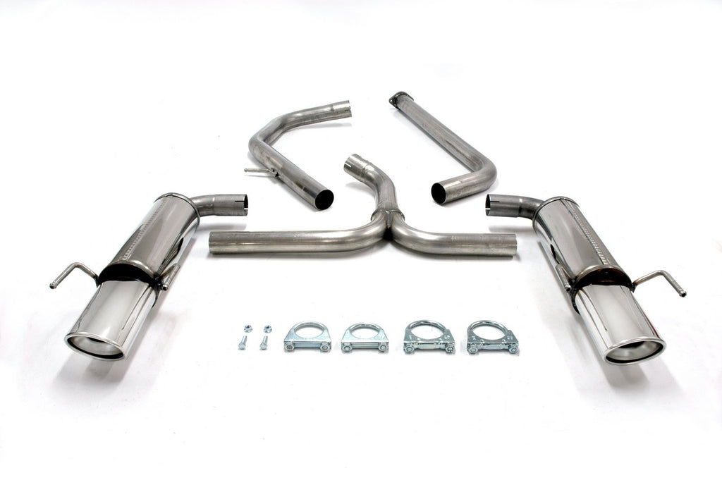 Jetex Performance Exhaust System Vauxhall Insignia Diesel 2WD 4/5 Door 2WD 2.0D 110/130/160bhp 09+ 2.50"/63.50mm - 2.00"/50.80mm Half System Stainless Steel (T300 series) Oval 90/120mm L+R