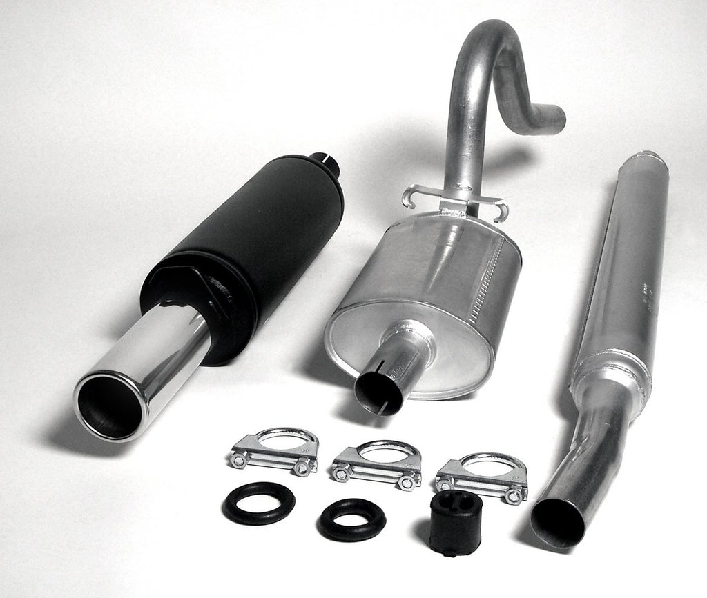 Jetex Performance Exhaust System Vauxhall Manta 1.9/2.0 B GTE Hatch 2.00"/50.80mm Half System Aluminised Steel Round 80mm