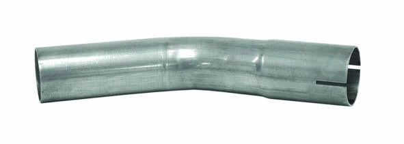 Jetex Custom Exhaust Mandrel Bend 1.75"/44.45mm Mild Steel 30°