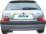 Jetex Performance Exhaust System Citroen Saxo VTR/VTS 2/96-00 2.00"/50.80mm Half System Stainless Steel (T300 series) Round 100mm