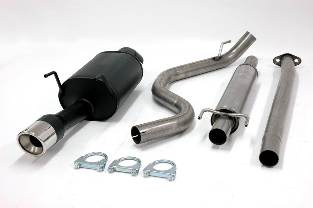 Jetex Performance Exhaust System Honda Civic Saloon/Coupe (92-00) Saloon/Coupe 1.5 VTEC-E 90/115bhp + 1.6 105bhp (D16Y7)/114-116bhp (D16Y7)/114-116bhp (D16Y5)/125bhp (D16Y8) 92-00 2.50"/63.50mm Half System Stainless Steel (T400 series) Round 100mm