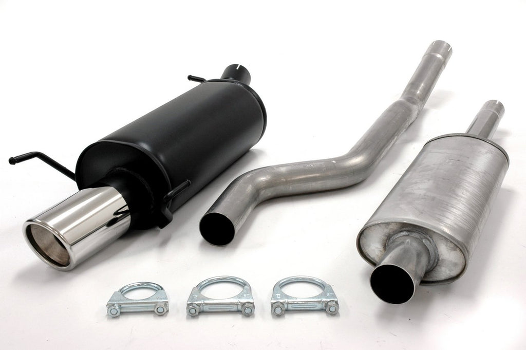 Jetex Performance Exhaust System Suzuki Swift 1.3/1.5 05+ 2.50"/63.50mm Half System Stainless Steel (T400 series) Round 100mm