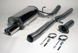 Jetex Performance Exhaust System Subaru Impreza Turbo New Age (00-06) 2.0/2.5 00-06 3.00"/76.50mm Half System Stainless Steel (T300 series) Round 100mm