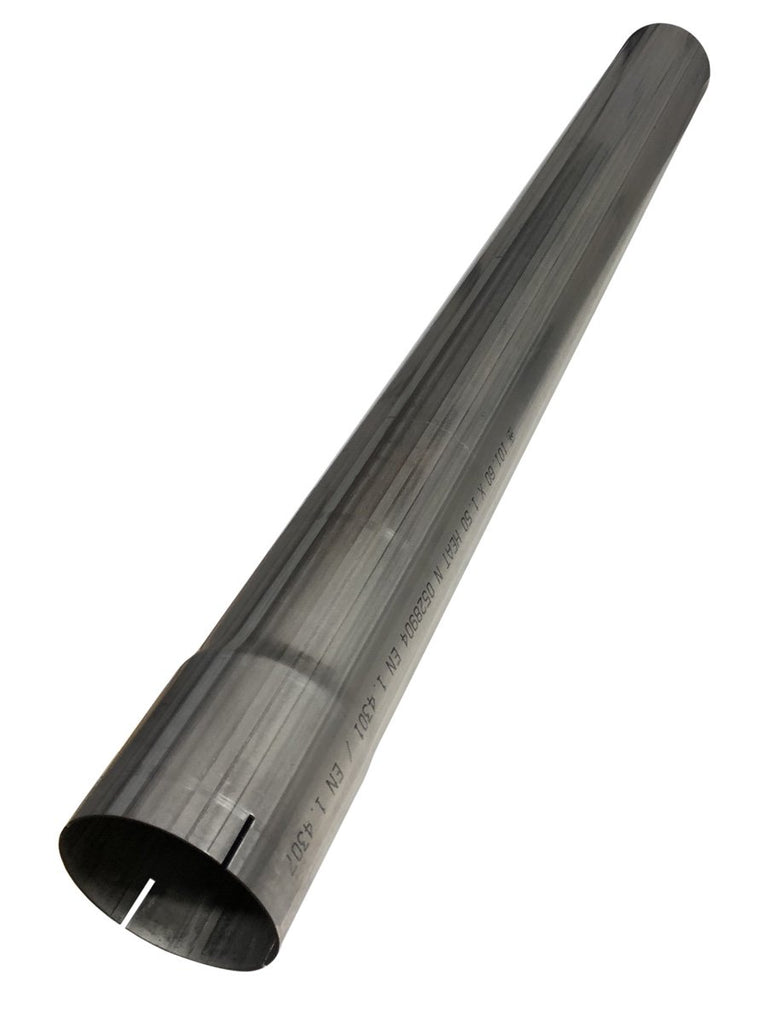 Jetex Custom Straight Exhaust Pipe 4.00"/101.60mm L=1000.00mm Stainless Steel