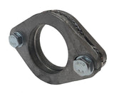 Jetex Custom 2-Bolt Exhaust Flanges (Pair) With Gasket 1.75"/44.45mm Mild Steel
