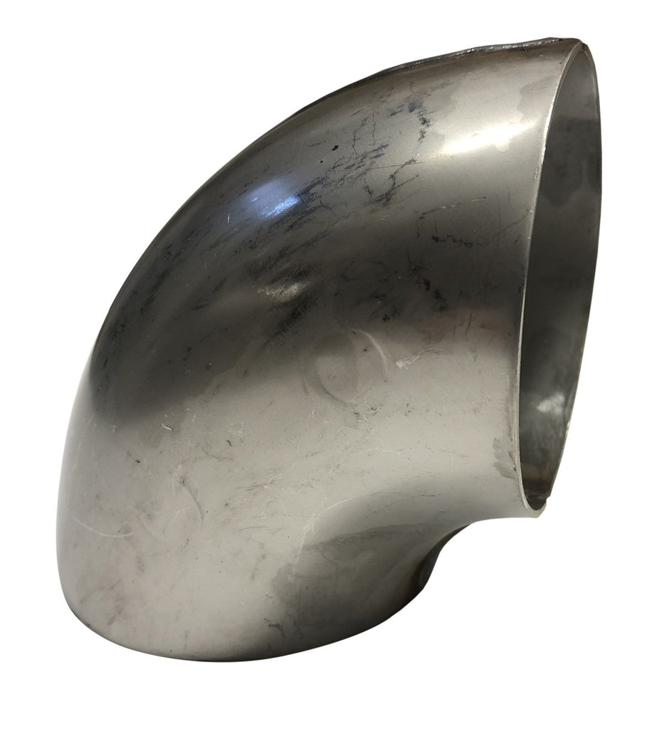 Jetex Custom Exhaust Welding Bend 3.50"/88.90mm Stainless Steel 90°