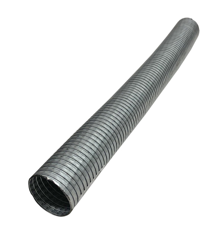 Jetex Custom Flexible Polylock Exhaust Tubing 2.00"/50.80mm L=500.00mm Galvanised Steel
