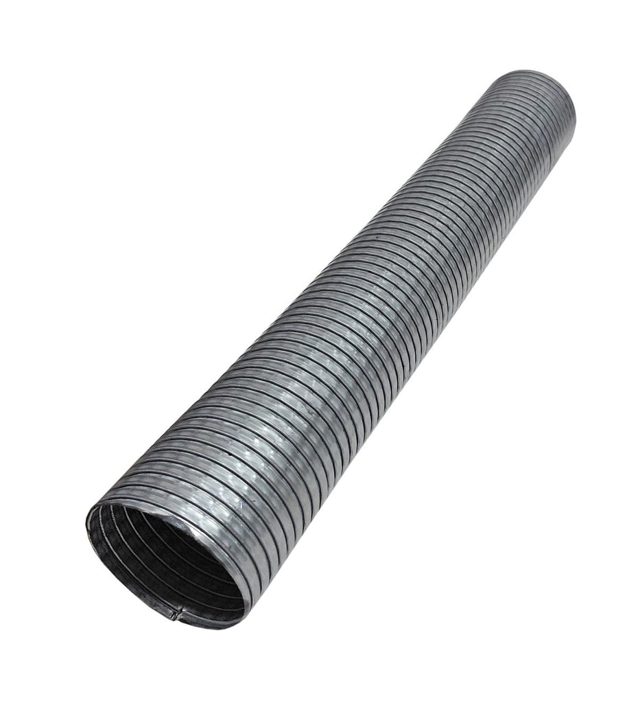 Jetex Custom Flexible Polylock Exhaust Tubing 3.00"/76.02mm L=500.00mm Galvanised Steel