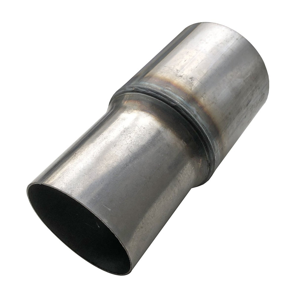 Jetex Custom Stepped Exhaust Adaptor 3.50"/88.90mm 4.00"/101.60mm L=200.00mm Aluminised Steel