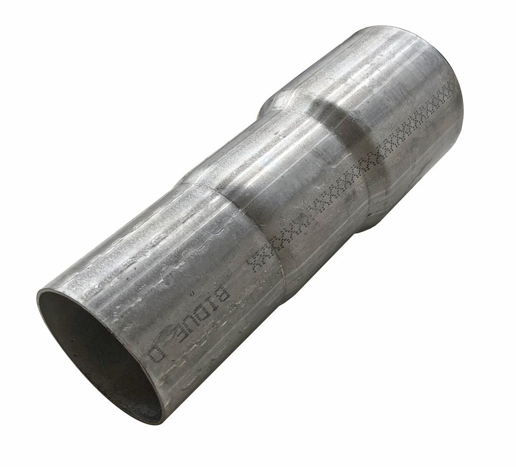 Jetex Custom Stepped Exhaust Adaptor 2.52"/64.00mm 2.64"/67.00mm 3.00"/76.02mm L=195.00mm Aluminised Steel
