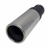 Jetex Custom Round Exhaust Tailpipe 2.50"/63.50mm 80.00mm L=275.00mm Stainless Steel