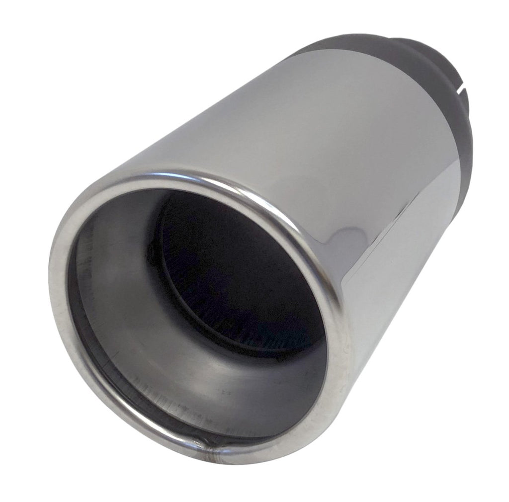 Jetex Custom Round Exhaust Tailpipe 3.00"/76.02mm 4.25"/114.00mm Stainless Steel