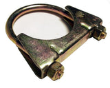 Jetex Custom Exhaust U Clamp 1.75"/44.45mm Aluminised Steel