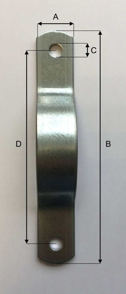 Jetex Custom Exhaust Fixing/Hanging Bracket 2 Aluminised Steel