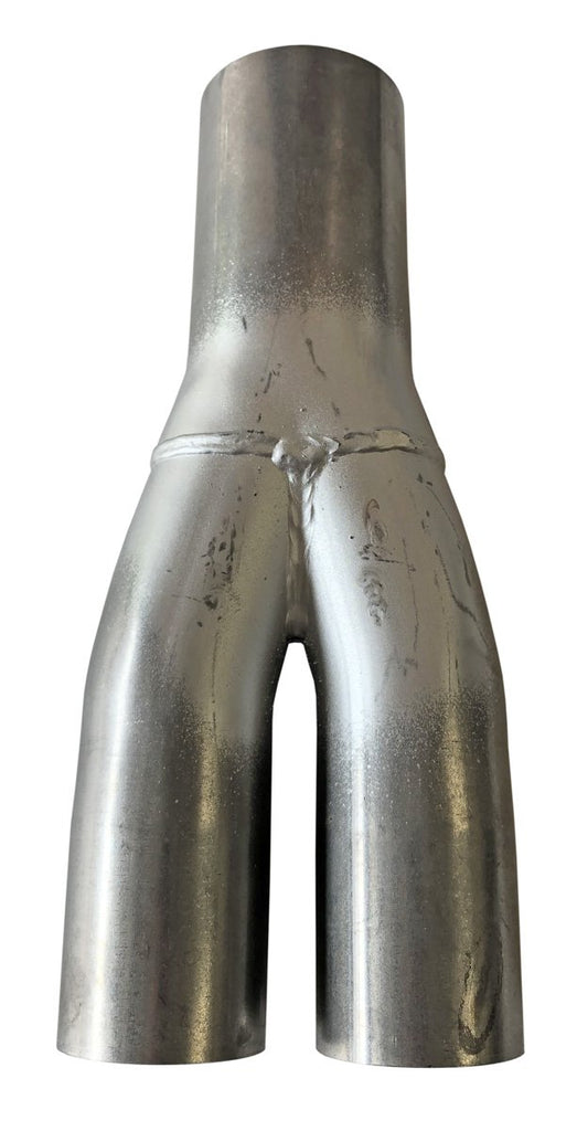 Jetex Custom Exhaust Y-Pipe 3.00"/76.02mm 2.50"/63.50mm (x2) Mild Steel