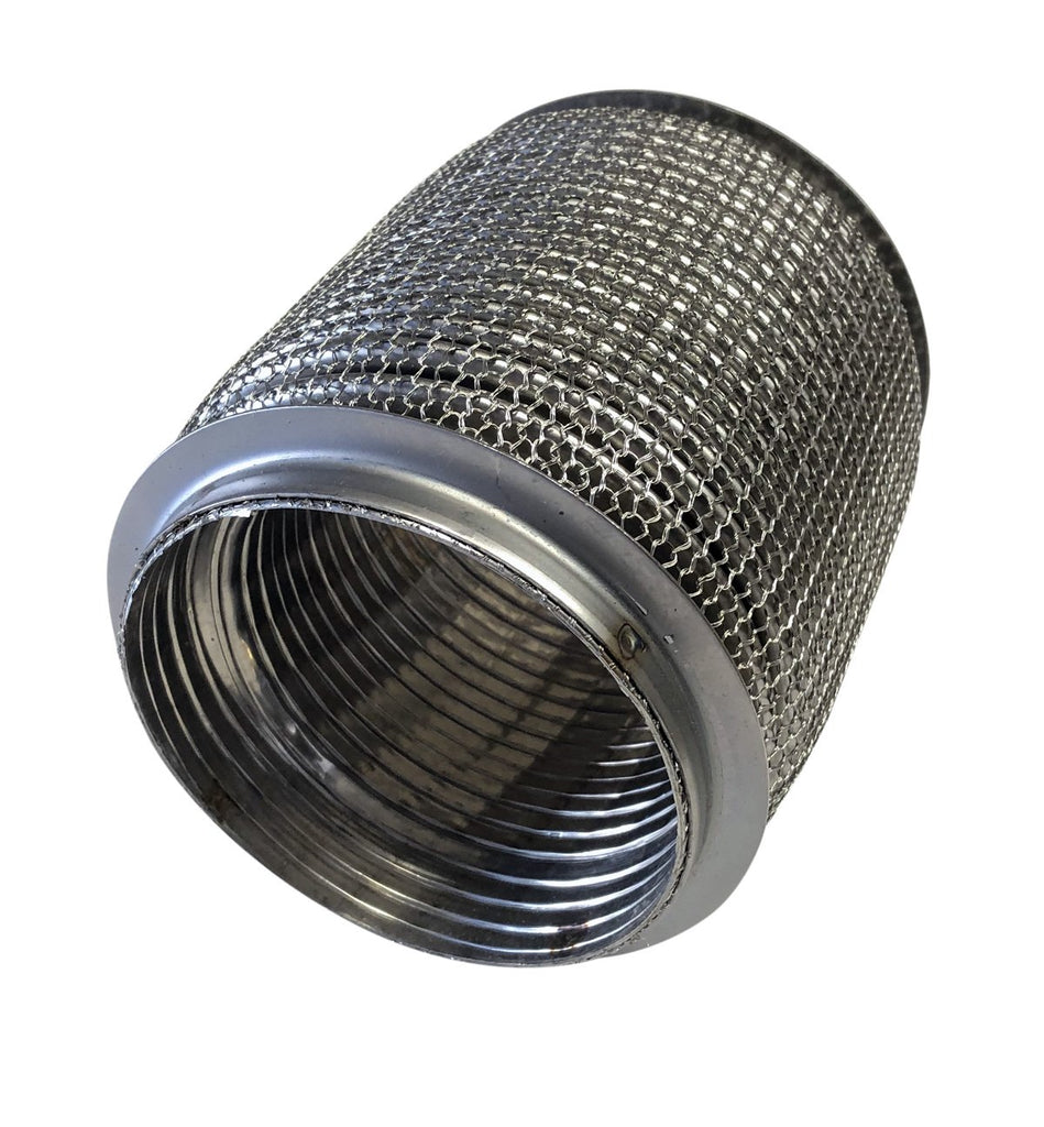 Jetex Custom Ilok Lined Exhaust Flexi-Joint 4.00"/101.60mm L=152.40mm Stainless Steel/Stainless