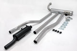 Jetex Performance Exhaust System Saab 2 Stroke 2.00"/50.80mm Complete System Aluminised Steel Round 50.8mm