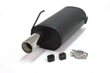 Jetex Performance Exhaust System Peugeot 206 XR/XT 1.1/1.4/1.6 98+ N/A Back Box Stainless Steel (T400 series) Round 90mm