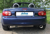 Jetex Performance Exhaust System Mazda MX5 (NB) (98-05) (Miata) Type NB 1.6/1.8 98-05 2.50"/63.50mm Back Box Stainless Steel (T300 series) Round 100mm