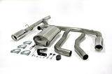 Jetex Performance Exhaust System Volvo 850 Turbo 2WD 2WD 94-96 2.50"/63.50mm Half System Stainless Steel (T300 series) Round 100mm L+R