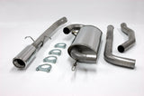 Jetex Performance Exhaust System Volvo V70 Turbo 2WD 2WD 97-99 2.50"/63.50mm Half System Stainless Steel (T300 series) Round 100mm