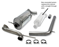 Jetex Performance Exhaust System Seat Ibiza (6J) Cupra (09+) 1.4TSI 09+ 2.50