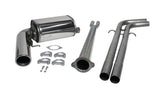 Jetex Performance Exhaust System Volvo S60 2WD Turbo (2000-09) 2.0T/2.4T/2.5T/T5/2.4D/D5 2WD 01+ 2.50"/63.50mm - 2.00"/50.80mm Half System Stainless Steel (T300 series) Non-Resonated Round 100mm
