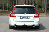 Jetex Performance Exhaust System Volvo V70 III 2WD 1.6D/2.0D/2.4D/D3/D5 07+ 2.50"/63.50mm - 2.00"/50.80mm Half System Stainless Steel (T300 series) Round 100mm L+R