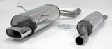Jetex Performance Exhaust System BMW 318i E46 Saloon/Touring/Coupe 98-05 2.50"/63.50mm Half System Stainless Steel (T300 series) Oval 85/150mm