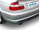 Jetex Performance Exhaust System BMW 318i E46 Saloon/Touring/Coupe 98-05 2.50"/63.50mm Half System Stainless Steel (T300 series) Oval 85/150mm