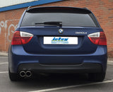 Jetex Performance Exhaust System BMW 318D E90 Saloon/Touring/Coupe/Cabrio 2005-12 2.75"/70.00mm Back Box + Connecting Pipework Stainless Steel (T300 series) Twin Round 80mm