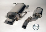 Jetex Performance Exhaust System BMW Z3 1.9 16V 94+ 2.50"/63.50mm Half System Stainless Steel (T300 series) Oval 85/150mm