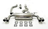 Jetex Performance Exhaust System BMW 320i/328i F30/F31 2.0L Turbo 135kW/181bhp | 180kW/241bhp (including xDrive) up to 6/'15 3.00"/76.50mm - 2.50"/63.50mm Half System Stainless Steel (T300 series) Twin Round 80mm Quad