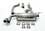 Jetex Performance Exhaust System BMW 320i/328i F30/F31 2.0L Turbo 135kW/181bhp / 180kW/241bhp up to 6/'15 3.00"/76.50mm - 2.50"/63.50mm Half System Stainless Steel (T300 series) Twin Round 80mm