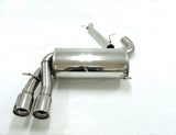 Jetex Performance Exhaust System Audi S3 (8P) Quattro (07+) 2.0L TFSI 265bhp 07+ 3.00"/76.50mm Back Box + Connecting Pipework Stainless Steel (T300 series) Twin Round 80mm