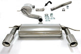 Jetex Performance Exhaust System Volkswagen Golf Mk5 Diesel Turbo 1.9TDi/2.0TDi 03+ 3.00"/76.50mm - 2.50"/63.50mm Half System Stainless Steel (T300 series) Resonated Round 100mm L+R