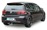 Jetex Performance Exhaust System Volkswagen Golf Mk6 R 2.0L TSI 270bhp 11/09+ 3.00"/76.50mm Half System Stainless Steel (T300 series) Round 100mm L+R